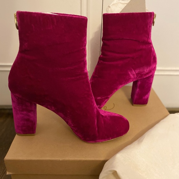 Joie Saalema Cerise Block Boots - Picture 1 of 11